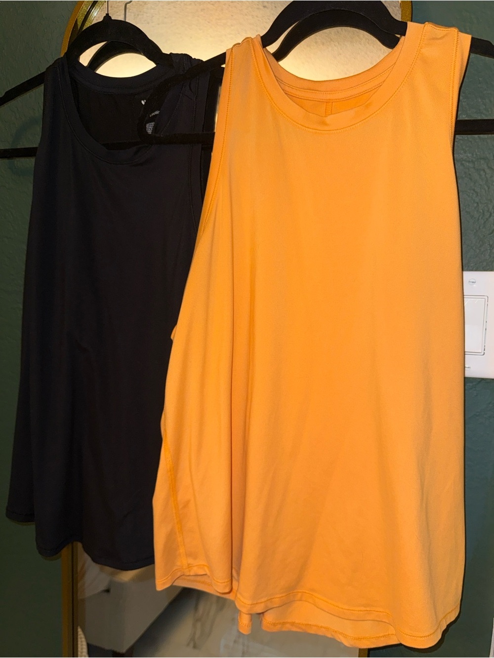 all in motion Women's Athletic Tank Top - Orange & Black